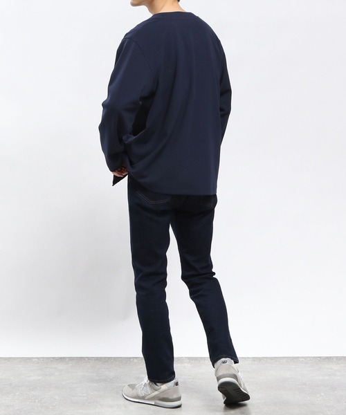 GLOBAL WORK Smile Seed Store（グローバルワーク スマイルシードストア）の「ジョーゼットカーディガン長袖/993331（カーディガン/ボレロ・メンズ・ベージュ系その他3/ネイビー/ブラック・LARGE/X-LARGE/SMALL/MEDIUM）」の21枚目の写真