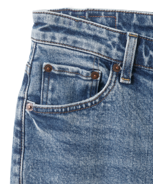 EDWIN(エドウィン)の「【EDWIN/エドウィン】essentials SKINNY(デニムパンツ・レディース・ホワイト/ライトインディゴブルー・2/3/4/1)」の5枚目の写真