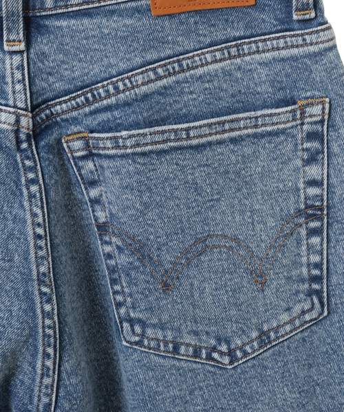 EDWIN(エドウィン)の「【EDWIN/エドウィン】essentials SKINNY(デニムパンツ・レディース・ホワイト/ライトインディゴブルー・2/3/4/1)」の6枚目の写真