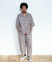 SALT&MUGS（ソルトアンドマグス）の「Leopard Name Shirt（シャツ/ブラウス）」