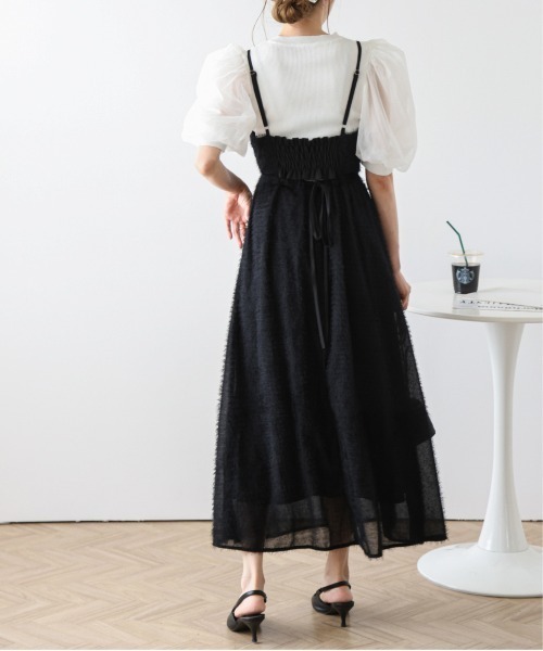AMELY(エミリー)の「2wayキャミソールワンピース(ワンピース・レディース・ブラック/グレー/アイボリー・フリー)」の21枚目の写真