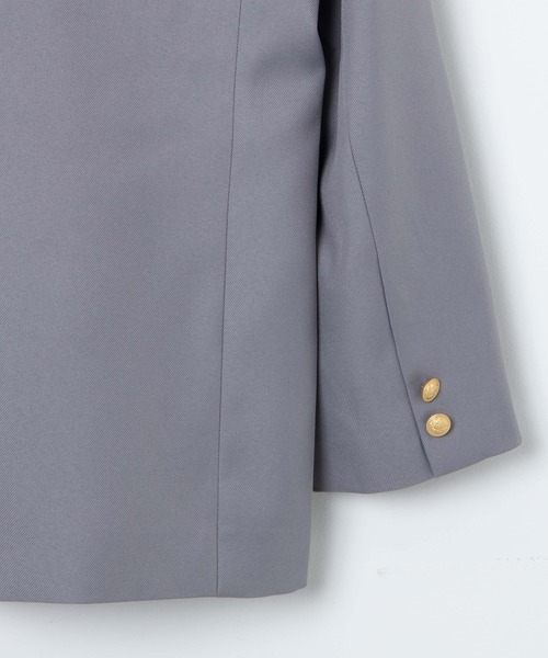 WEGO（ウィゴー）の「WEGO/メンズスクールブレザー（テーラードジャケット・メンズ・グレー/ネイビー・MEDIUM/LARGE）」の18枚目の写真