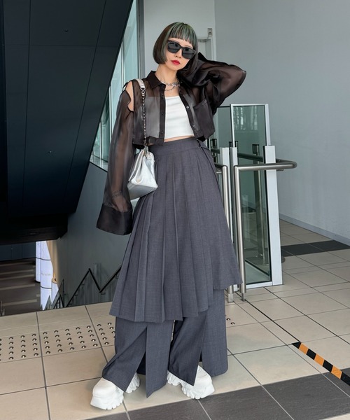 セール】プリーツミディスカート（スカート）｜PAGEBOY（ページ