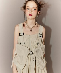 Candy Stripper | W POCKET BELTED ベスト(ベスト)