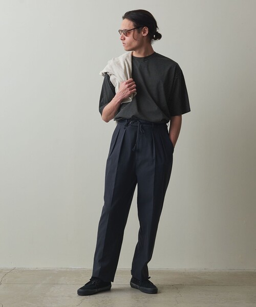 スティーブンアラン　ボーダーカットソー　Lサイズ Steven Alan（スティーブンアラン）の「＜Steven Alan＞ サイロ