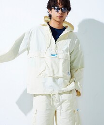 JACK PURCELL | 【CONVERSE JACK PURCELL/コンバース ジャックパーセル】ナイロンアノラックパーカー ロゴ刺繍(ナイロンジャケット)