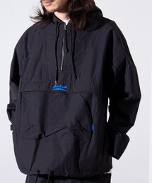 JACK PURCELL | 【CONVERSE JACK PURCELL/コンバース ジャックパーセル】ナイロンアノラックパーカー ロゴ刺繍(ナイロンジャケット)
