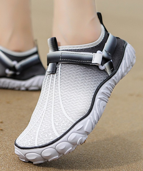 セール】メンズ レディース 水陸両用グラデーションマリンシューズ