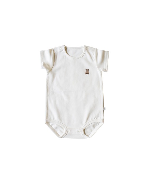 DADWAY（ダッドウェイ）の「ボディスーツ（Tシャツ/カットソー・キッズ・サックスブルー/オフホワイト・70cm/80ｃｍ）」の2枚目の写真