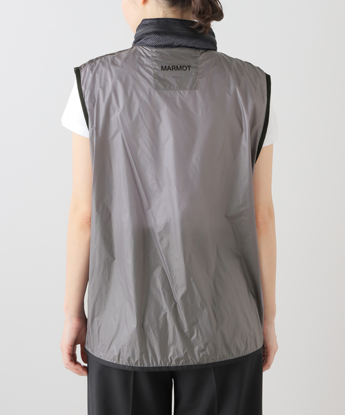 MARMOT（マーモット）の「【MARMOT / マーモット】PERTEX FLONT MESH COMBI ベスト（ベスト・レディース・ブラック・LARGE）」の6枚目の写真