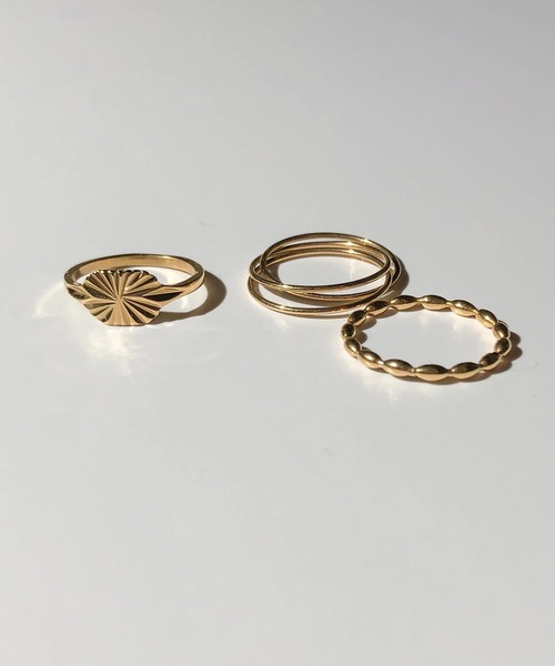 TUWAKRIM（トゥワクリム）の「【TUWAKRIM】ライトニングリング（リング・レディース・ゴールド・MEDIUM/LARGE/XX-LARGE）」の6枚目の写真