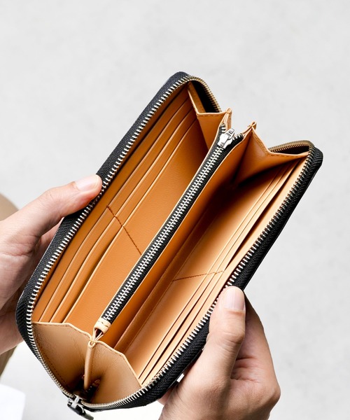 ブライドルイタリアンレザー YKKラウンドファスナー スキミング防止 長財布 セール】ブライドルイタリアンレザー YKKラウンドファスナー