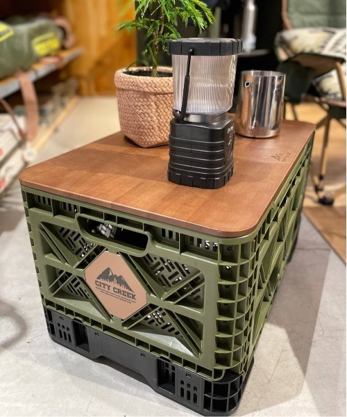 niko and...（ニコアンド）の「【CITY CREEK】フリップコンテナ（アウトドアグッズ・レディース・オリーブ・0）」の16枚目の写真