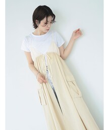 Ray BEAMS | Ray BEAMS / カーゴ ポケット キャミ ワンピース(ワンピース)