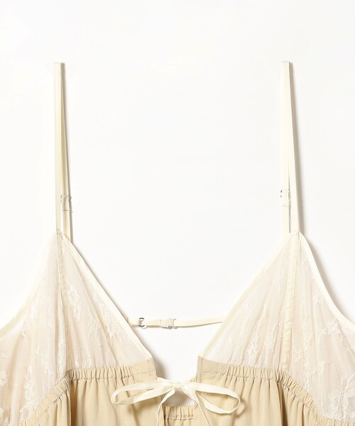 Ray BEAMS（レイビームス）の「Ray BEAMS / カーゴ ポケット キャミ ワンピース（ワンピース・レディース・オリーブ/ベージュ・ONE SIZE）」の15枚目の写真