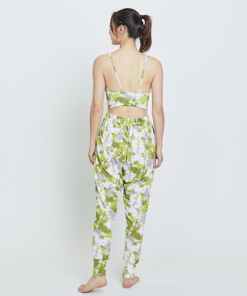 Julier Yoga and Relax（ジュリエヨガアンドリラックス）の「Julier ribbon flowerプリント ギャザーパンツ（その他パンツ・レディース・グリーン/ブルー/グレー・0/1）」の19枚目の写真