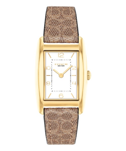 COACH(コーチ)の「「COACH/コーチ」REESE リース コレクション24x35mm(アナログ腕時計・レディース・ブラウン系その他/ブラック/ピンク/ブラウン/レッド/オフホワイト/グリーン・FREE)」の5枚目の写真