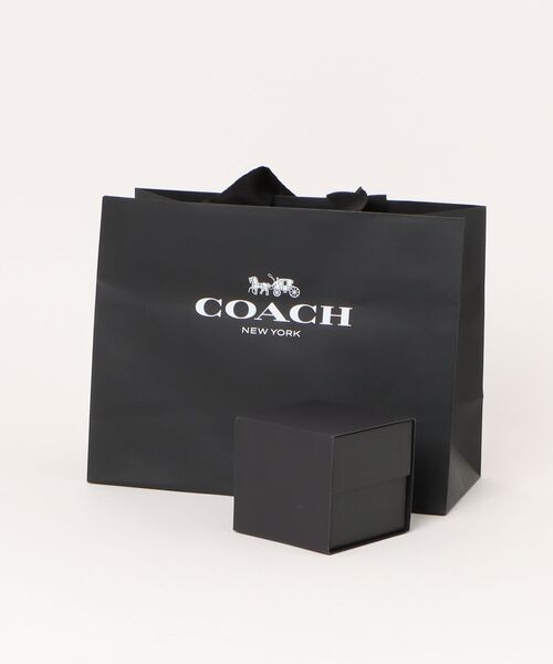 COACH(コーチ)の「「COACH/コーチ」REESE リース コレクション24x35mm(アナログ腕時計・レディース・ブラウン系その他/ブラック/ピンク/ブラウン/レッド/オフホワイト/グリーン・FREE)」の9枚目の写真
