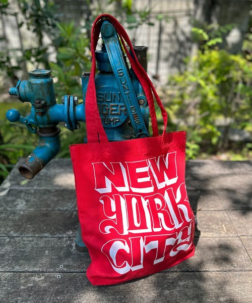 mi via loca（ミヴィアロカ）の「RECYCLED SOFT FABRIC ニューヨークロゴトートバッグ（トートバッグ・レディース・ホワイト系その他/レッド/ライトグリーン/アイボリー・FREE）」の16枚目の写真