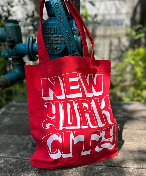 mi via loca（ミヴィアロカ）の「RECYCLED SOFT FABRIC ニューヨークロゴトートバッグ（トートバッグ・レディース・ホワイト系その他/レッド/ライトグリーン/アイボリー・FREE）」の17枚目の写真