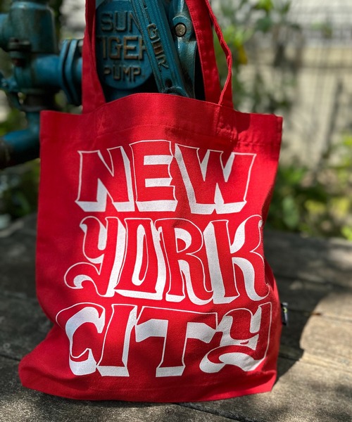 mi via loca（ミヴィアロカ）の「RECYCLED SOFT FABRIC ニューヨークロゴトートバッグ（トートバッグ・レディース・ホワイト系その他/レッド/ライトグリーン/アイボリー・FREE）」の20枚目の写真
