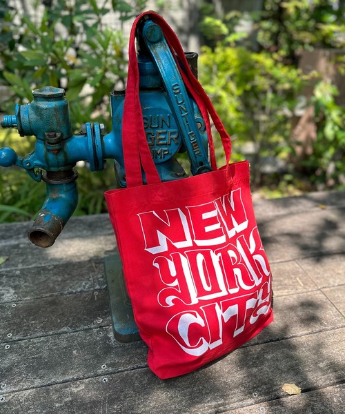 mi via loca（ミヴィアロカ）の「RECYCLED SOFT FABRIC ニューヨークロゴトートバッグ（トートバッグ・レディース・ホワイト系その他/レッド/ライトグリーン/アイボリー・FREE）」の21枚目の写真