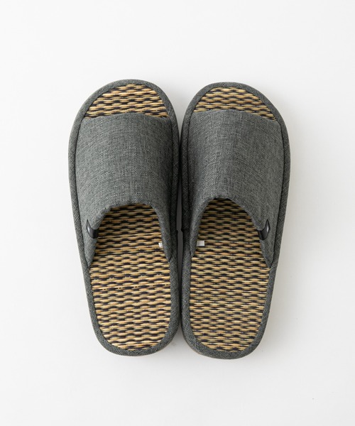 COLONY 2139（コロニートゥーワンスリーナイン）の「い草スリッパ（ルームシューズ/スリッパ・レディース・グレー/アイボリー・LARGE/MEDIUM）」の13枚目の写真