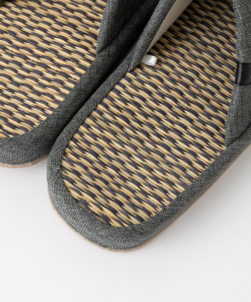 COLONY 2139（コロニートゥーワンスリーナイン）の「い草スリッパ（ルームシューズ/スリッパ・レディース・グレー/アイボリー・LARGE/MEDIUM）」の15枚目の写真