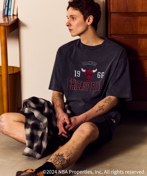 NBA（エヌビーエー）の「[OFF THE COURT by NBA/オフ・ザ・コート バイ NBA] 別注 プリントTシャツ（Tシャツ/カットソー・レディース・C/B/I/G/F/E/D/H/A・XL/L/M/S）」の21枚目の写真