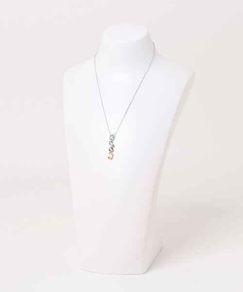 国内即発★SWAROVSKI★マルチカラー Gema Y ペンダント Gema Yペンダント, ミックスカット, マルチカラー, ロジウム