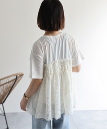 チュールドッキングTシャツ