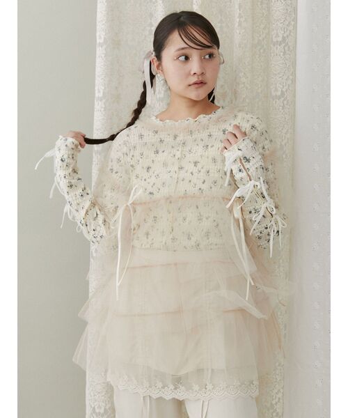 ティアードチュールtops（Tシャツ/カットソー）｜merry jenny（メリージェニー） pattayablatt.com