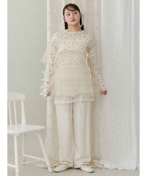 ティアードチュールtops（Tシャツ/カットソー）｜merry jenny（メリージェニー） pattayablatt.com