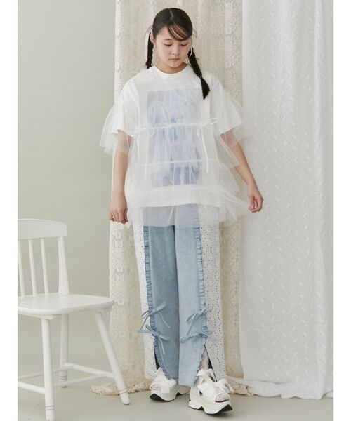 ティアードチュールtops（Tシャツ/カットソー）｜merry jenny（メリージェニー） pattayablatt.com