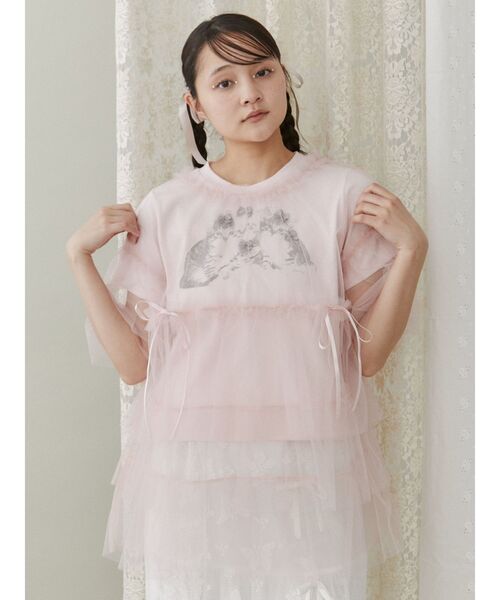 ティアードチュールtops（Tシャツ/カットソー）｜merry jenny（メリージェニー） pattayablatt.com