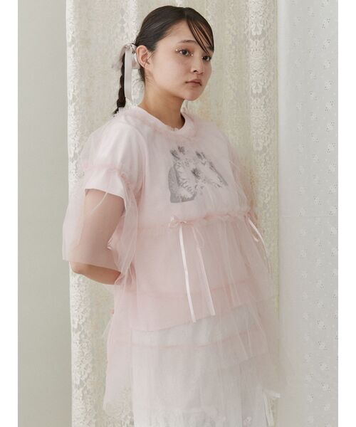 ティアードチュールtops（Tシャツ/カットソー）｜merry jenny（メリージェニー） pattayablatt.com