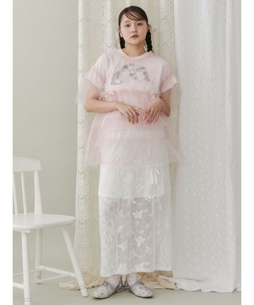 ティアードチュールtops（Tシャツ/カットソー）｜merry jenny（メリージェニー） pattayablatt.com