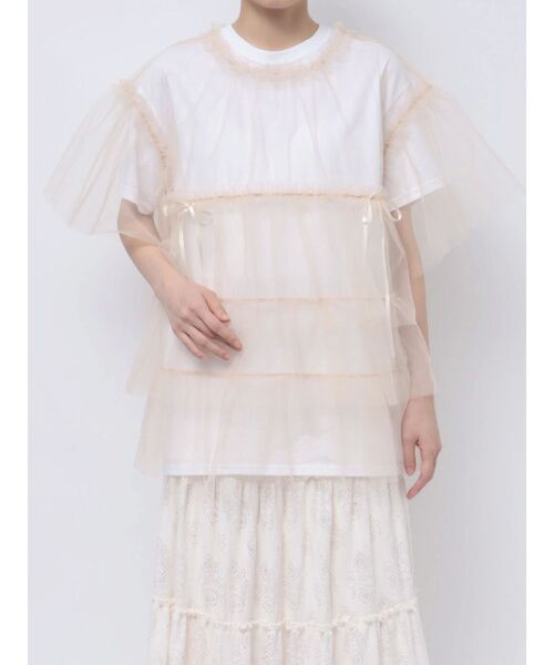 ティアードチュールtops（Tシャツ/カットソー）｜merry jenny（メリージェニー） pattayablatt.com
