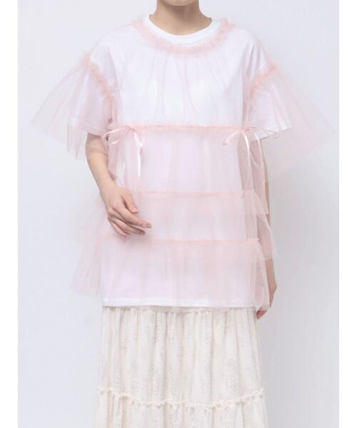 ティアードチュールtops（Tシャツ/カットソー）｜merry jenny（メリージェニー） pattayablatt.com