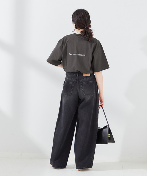 journal standard L'essage（ジャーナルスタンダードレサージュ）の「《追加》POET MEETS DUBWISE  TRIP Tシャツ（Tシャツ/カットソー・レディース・ホワイト/モスグリーン/ブラック・FREE）」の6枚目の写真