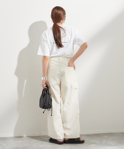 journal standard L'essage（ジャーナルスタンダードレサージュ）の「《追加》POET MEETS DUBWISE  TRIP Tシャツ（Tシャツ/カットソー・レディース・ホワイト/モスグリーン/ブラック・FREE）」の8枚目の写真