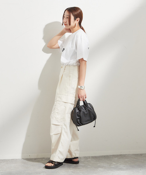 journal standard L'essage（ジャーナルスタンダードレサージュ）の「《追加》POET MEETS DUBWISE  TRIP Tシャツ（Tシャツ/カットソー・レディース・ホワイト/モスグリーン/ブラック・FREE）」の9枚目の写真