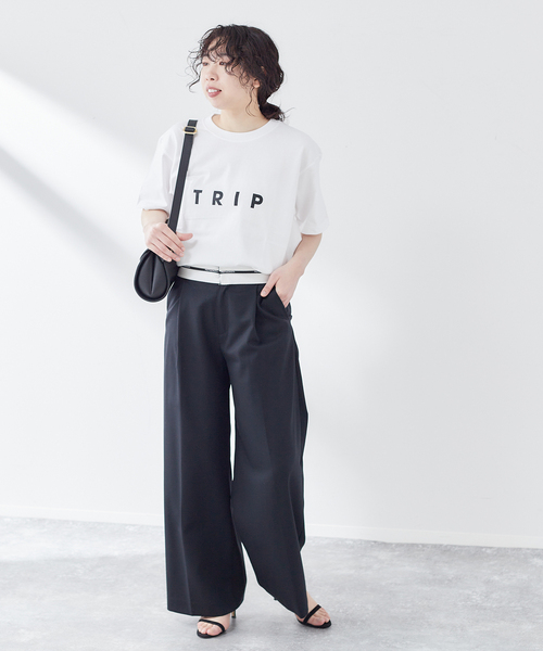 journal standard L'essage（ジャーナルスタンダードレサージュ）の「《追加》POET MEETS DUBWISE  TRIP Tシャツ（Tシャツ/カットソー・レディース・ホワイト/モスグリーン/ブラック・FREE）」の11枚目の写真