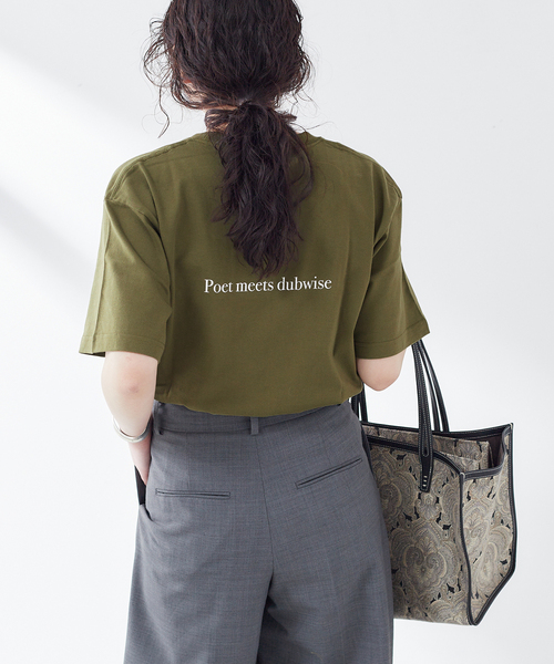journal standard L'essage（ジャーナルスタンダードレサージュ）の「《追加》POET MEETS DUBWISE  TRIP Tシャツ（Tシャツ/カットソー・レディース・ホワイト/モスグリーン/ブラック・FREE）」の21枚目の写真