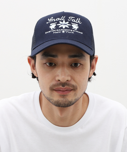 JOURNAL STANDARD（ジャーナルスタンダード）の「SMALL TALK STUDIO / スモールトークスタジオ Custommore Mesh-back（キャップ・メンズ・ブルー系その他・FREE）」の11枚目の写真
