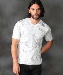 アニマル柄プリント半袖Ｔシャツ