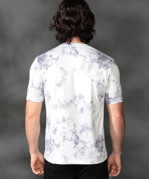 HIDEAWAYS NICOLE（ハイダウェイニコル）の「アニマル柄プリント半袖Ｔシャツ（Tシャツ/カットソー・メンズ・ブラック系その他2/ホワイト系その他2/ブラック系その他/ホワイト系その他・MEDIUM/LARGE/X-LARGE）」の9枚目の写真