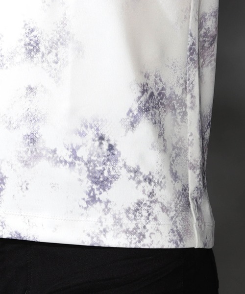 HIDEAWAYS NICOLE（ハイダウェイニコル）の「アニマル柄プリント半袖Ｔシャツ（Tシャツ/カットソー・メンズ・ブラック系その他2/ホワイト系その他2/ブラック系その他/ホワイト系その他・MEDIUM/LARGE/X-LARGE）」の13枚目の写真