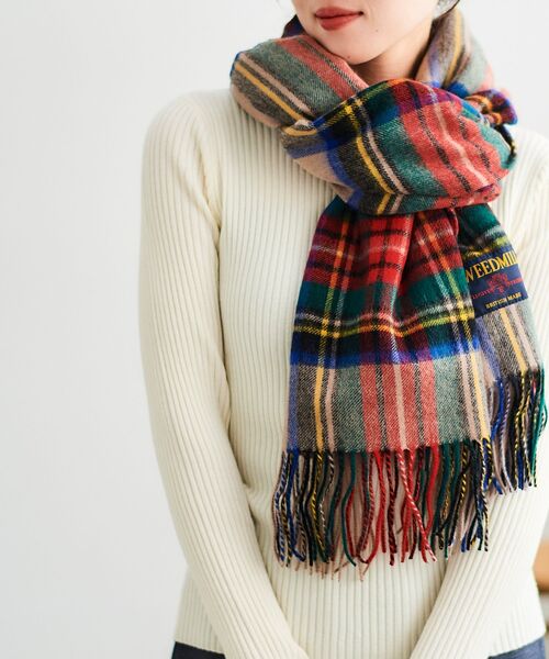 le.coeur blanc(ルクールブラン)の「TWEEDMILLストール(ストール/ショール・レディース・ブルー系その他4/ベージュ系その他2/グレー系その他・FREE)」の18枚目の写真