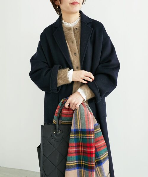 le.coeur blanc(ルクールブラン)の「TWEEDMILLストール(ストール/ショール・レディース・ブルー系その他4/ベージュ系その他2/グレー系その他・FREE)」の13枚目の写真